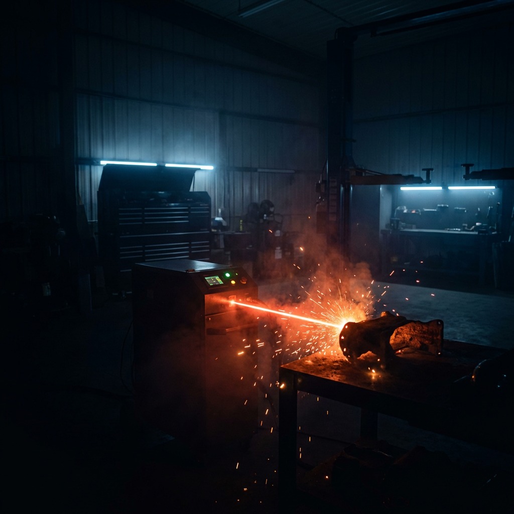 Лазерная мастерская — оборудование для лазерной чистки металла