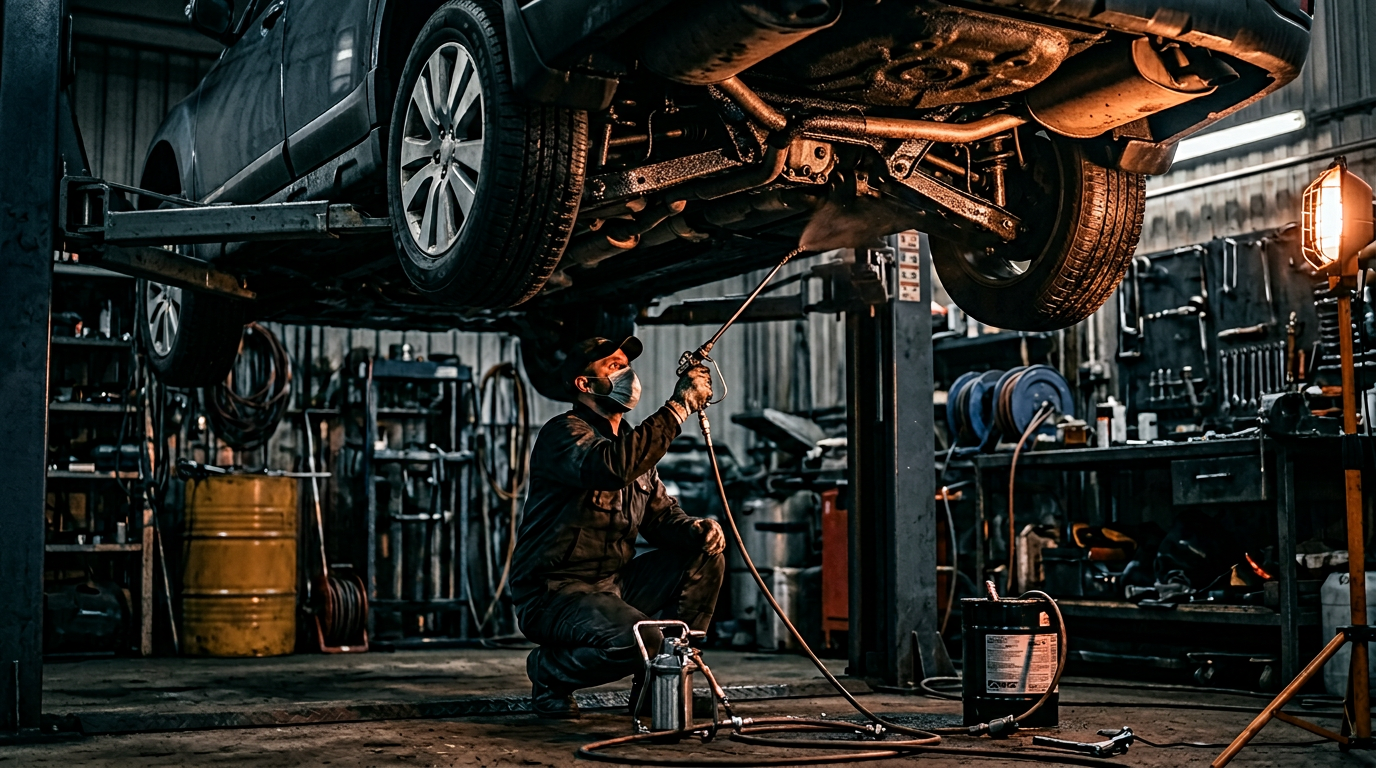 Профессиональный антикор нового авто — запись на обработку