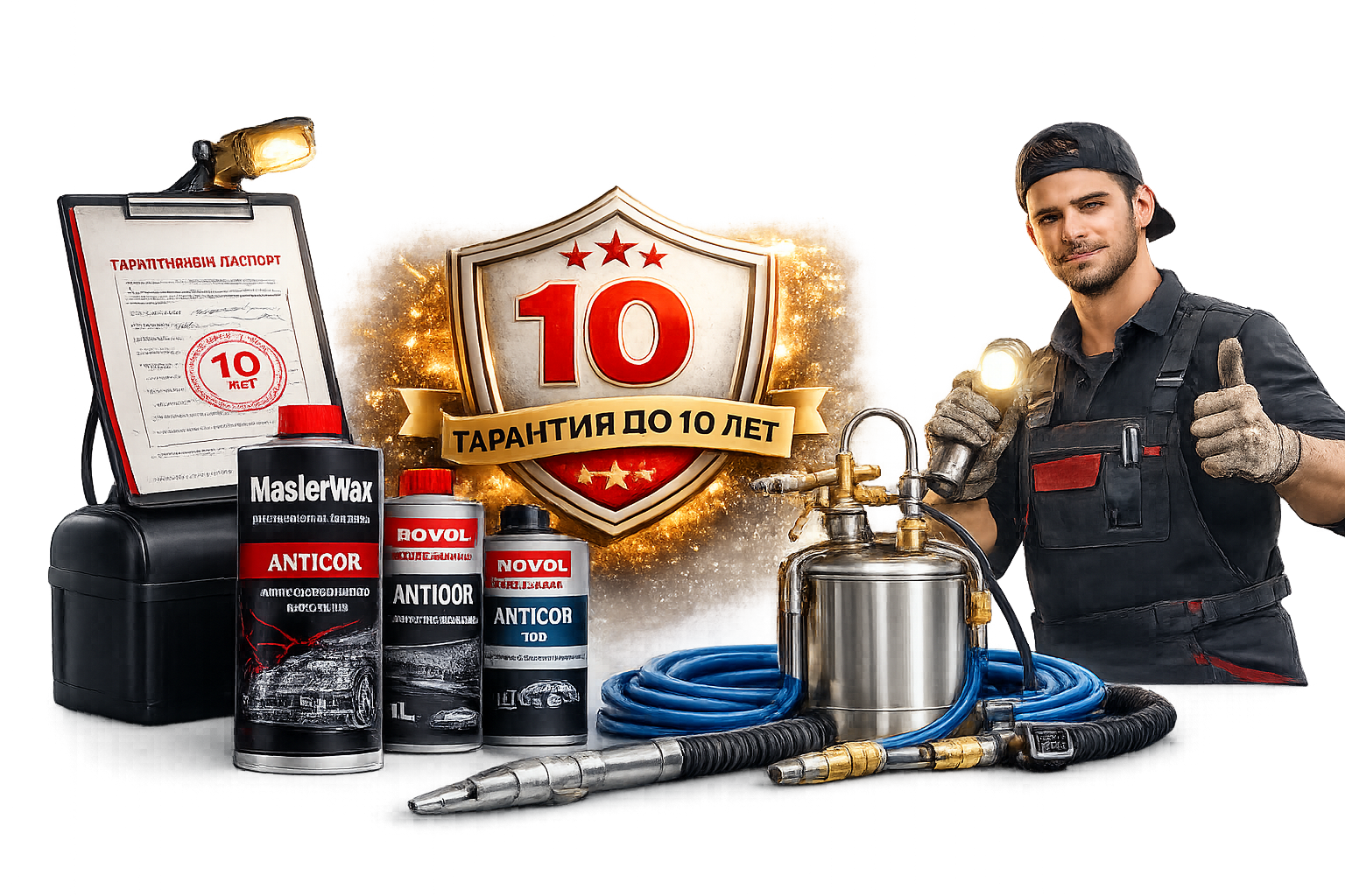 Автомобиль с антикоррозийной защитой — гарантия до 10 лет