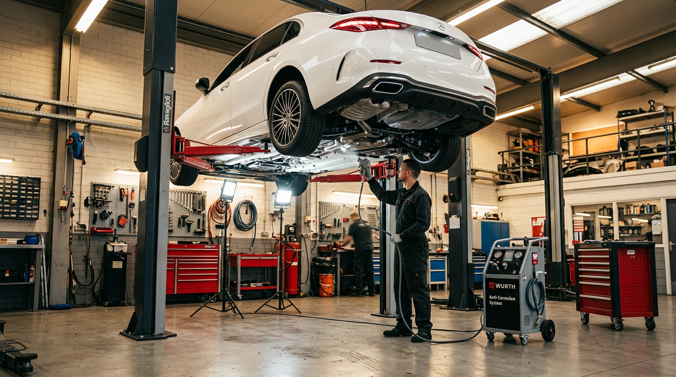 Профессиональная мастерская — антикоррозийная обработка нового автомобиля